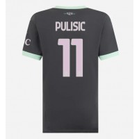 Dámy Fotbalový dres AC Milan Christian Pulisic #11 2024-25 Třetí Krátký Rukáv